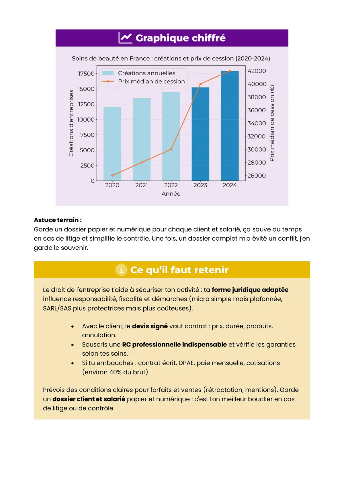Example Fiche de Révision BP Esthétique